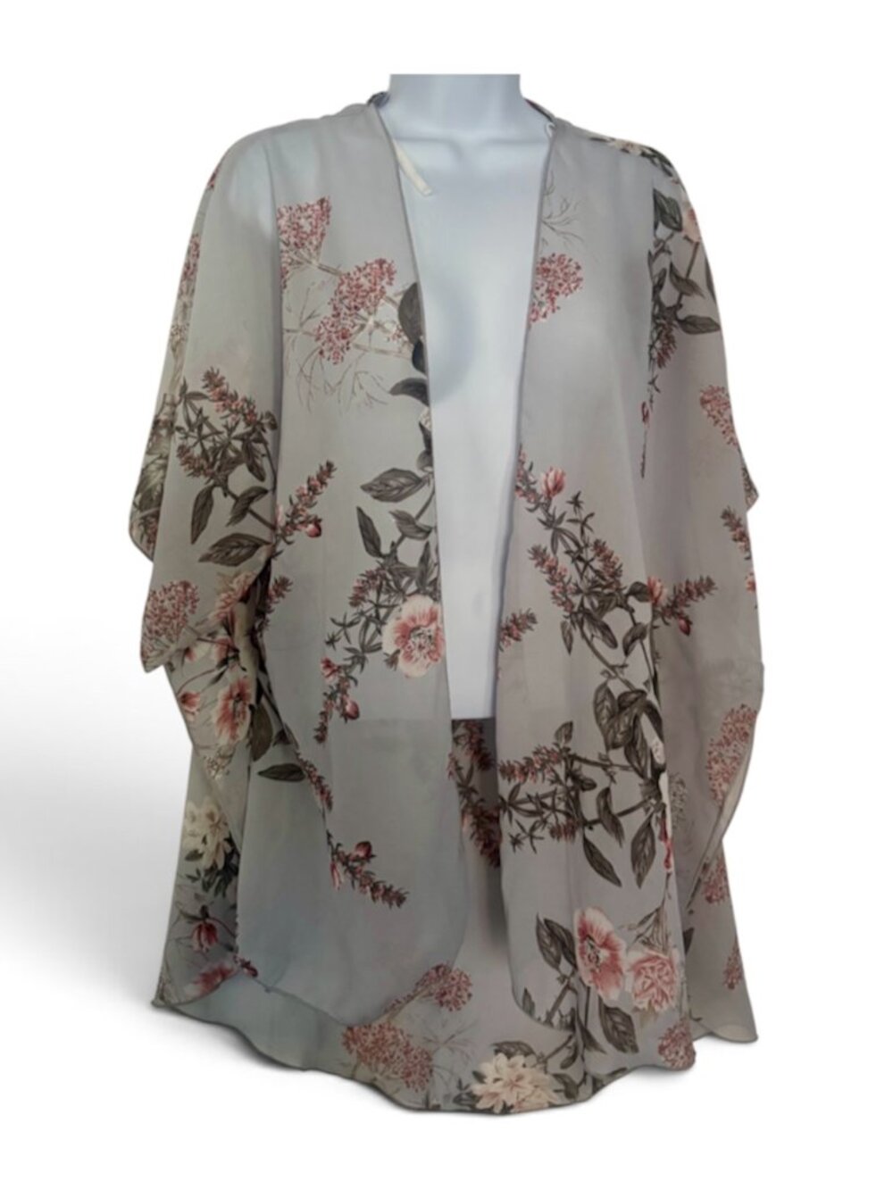 Emory Park Caley Open Front Woven Floral Top